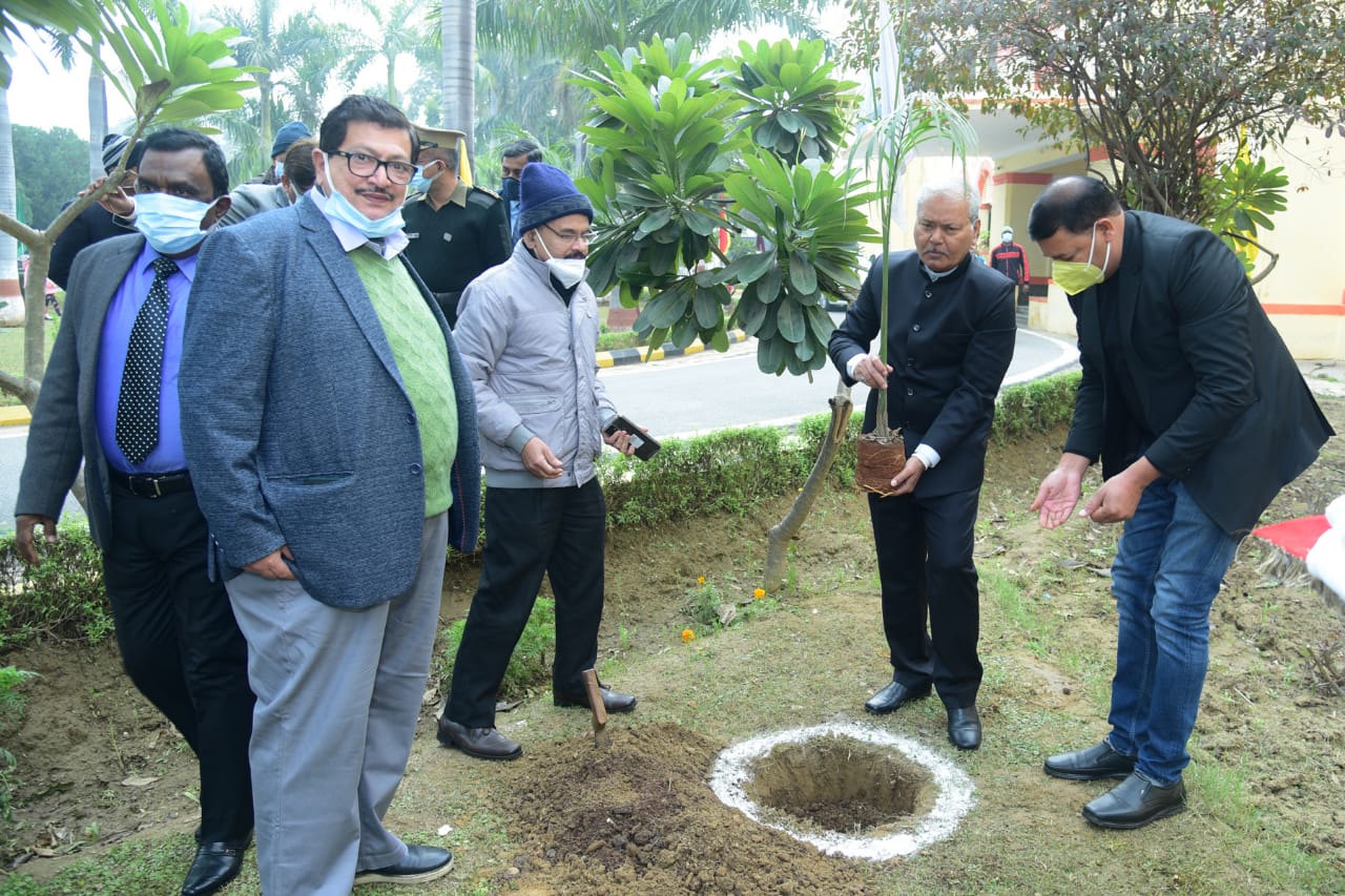 Plantation-“Clean and green campus”-Republic day 2022