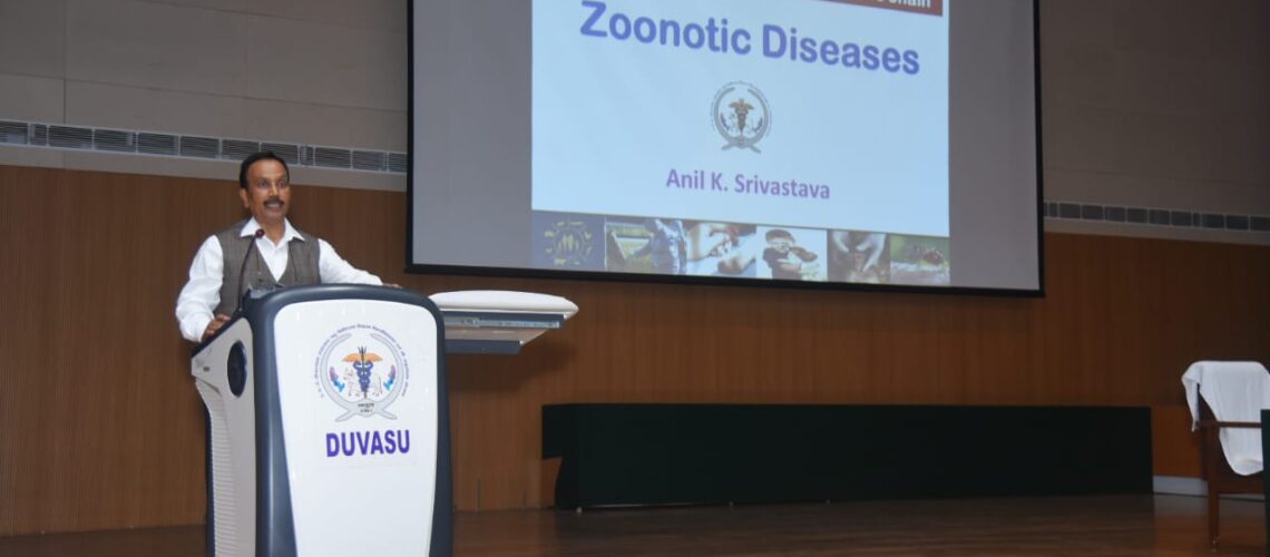 an-awareness-talk-on-zoonoses-delivered-by-honble-vice-chancellor-veterinary-university-mathura-on-world-zoonoses-day-6th-july-2022