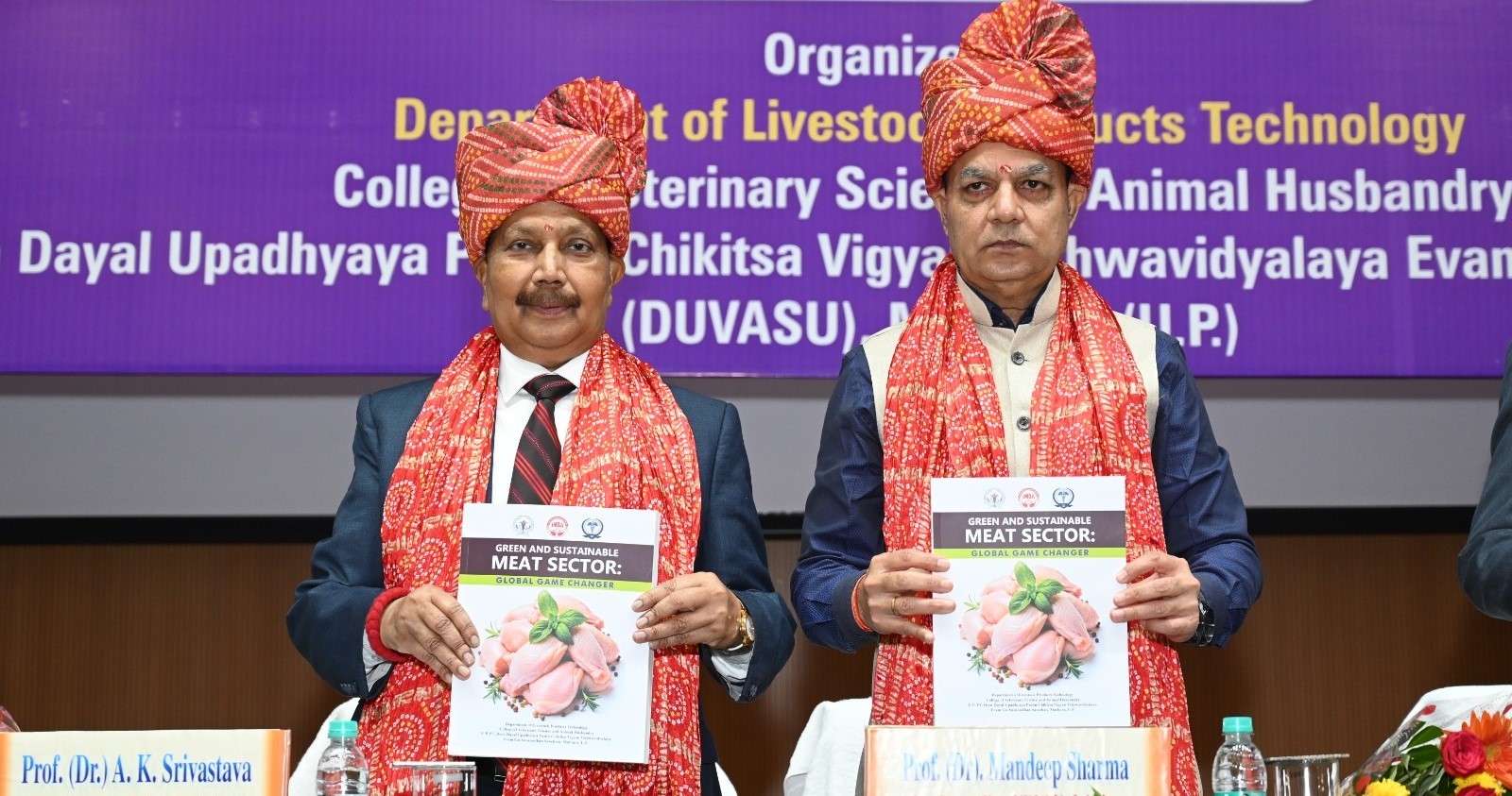 XII Conference of India Meat Science Association & National Symposium “Green and Sustainable Meat Sector: Global Game Changer” at DUVASU, Mathura on 26-28 Sep, 2024