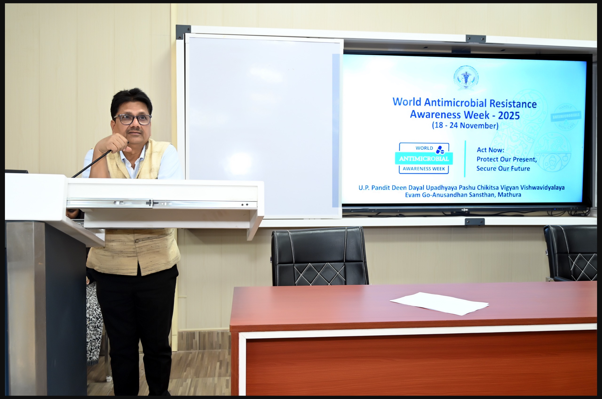 Farmers Awareness programm on 19 November duing the World Antimicrobial Resistance Awareness Week, 2025